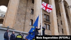 Police returned the flag hours later, saying an administrative probe had been launched into the incident.