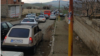 تصاویر منتشر شده در شبکه‌های اجتماعی نیز از راه‌بندان و ترافیک سنگین در روستای آیچی از توابع سقز حکایت دارد