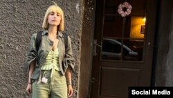 Iranian journalist Nazila Marofian (file photo)
