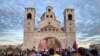 Montenegro - prayer for traditional family and values ​​in front of the Church of the Resurrection of Christ in Podgorica, October 7, 2022.