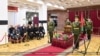Труна зь целам Уладзімера Макея