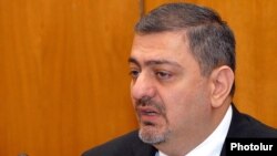 Ֆինանսների նախարար Վաչե Գաբրիելյան