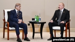 Məhəmməd Şahbaz Şərif və İlham Əliyev
