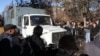 Октябрьский районный суд Бишкека, где 22 ноября проходило судебное заседание по делу бывшего спикера Жогорку Кенеша