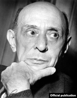 Arnold Schönberg spre sfîrșitul vieții (© Arnold Schönberg Center, Vienna)