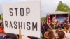 Протесты против российского вторжения в Украину в Риге, Латвия, 20 мая 2022 года 