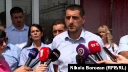 Andrej Kaluđerović zaposleni u Željezničkoj infrastrukturi Crne Gore. Podgorica, 22. avgust 2025.