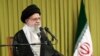 Iran's Supreme Leader Ayatollah Ali Khamenei speaks during a meeting with a group of teachers in Tehran, Iran, May 17, 2025.