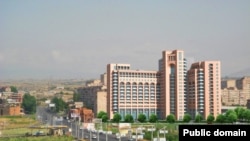 Armenia -- A new residential building in Yerevan's Davitashen district.