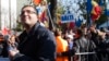 Scores of protesters had demonstrated against the detention of Balti Mayor Renato Usatii (pictured) in Chisinau on October 25. (file photo)