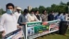 Students took part in a protest in June 2020 for 3G and 4G Internet across the former FATA districts.