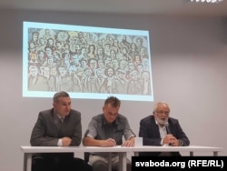 Прэсавая канфэрэнцыя ініцыятараў кампаніі "Сьвежы вецер", Менск, 10 кастрычніка 2019