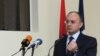 Armenia - Defense minister Seyran Ohanyan at the meeting with the students of the Foundation French University in Armenia, where?, 31Jan2012 