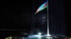 Massive Baku Flagpole Wilts