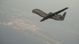 Американский разведывательный беспилотник RQ-4 Global Hawk