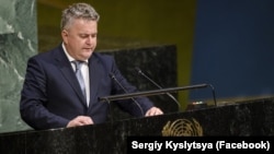 Глава МИД Украины Сергей Кислица