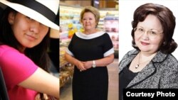 Forbes исемлегенә кергән Камилә Шәймиева (с), Мөслимә Латыйпова, Гүзәлия Сафина