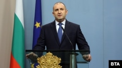 Bulgarian President Rumen Radev made the announcement in a televised address to the nation on January 14.