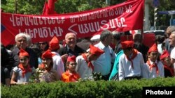 Превомайский марш коммунистов Армении, Ереван, 1 мая 2012 г.