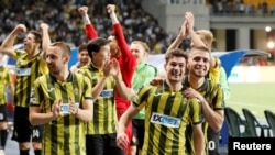 Игроки "Кайрата" после матча с "Селтиком".