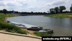 Месца, дзе трэніруюцца юныя весьляры ў Магілёве. Ілюстрацыйнае фота