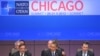 U.S. -- President Barack Obama (C) speaks during the Heads of Sate and Government North Atlantic Council meeting in Chicago, 20May2012