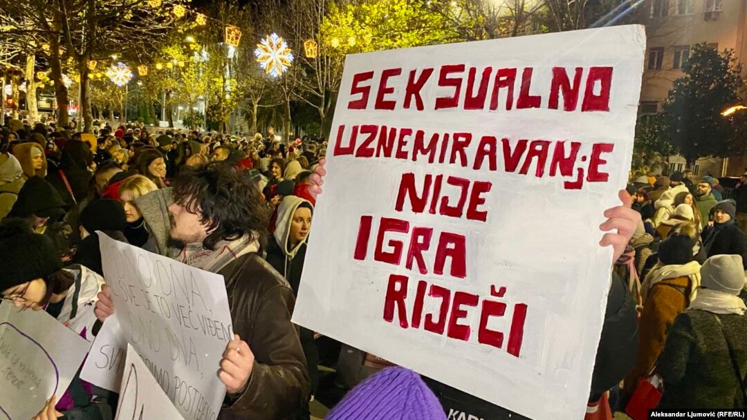 Sa protesta u Podgorici