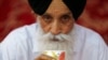 An Afghan Sikh man during a religious ceremony in Kabul (file photo)