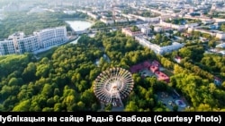 Панарама Менска. Архіўнае фота