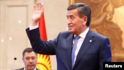 Former Kyrgyz President Sooronbai Jeenbekov was initially ordered to come to court on January 28, but he was attending the inauguration of his successor. (file photo)