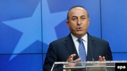Туркия ташқи ишлар вазири Мевлут Чавушўғли.