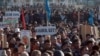 Demonstrators on November 2