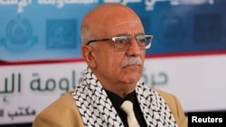 احمد غالب ناصر الرهوي په صنعا کې د یوې غونډې پر مهال - د ۲۰۲۴ز کال د اګست ۱۹مې انځور.