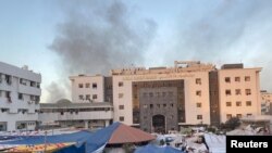 درگیری در نزدیکی بیمارستان الشفای غزه