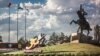 Tiraspol. Pregătiri pentru sărbătorirea, pe 2 septembrie, a 30 de ani de la secesiunea regiunii transnistrene de Republica Moldova