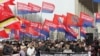 Спалення підручників у Сімферополі на площі Леніна, 14 березня 2010 року 