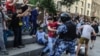 1400 de oameni arestați la Moscova în timpul unei demonstrații pentru alegeri municipale libere