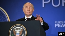 Владимир Путин, Анкоридж, США, 15 августа 2025 года