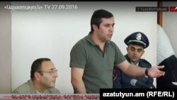 Գևորգ Սաֆարյանը դատարանի դահլիճում, արխիվ
