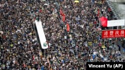 Protestul pașnic din 21 iulie, Hong Kong