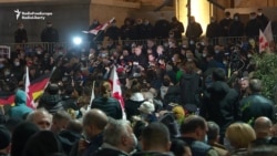 Georgian Opposition Protests After Mayoral Runoffs