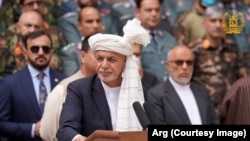 ولسمشر غني په ننګرهار کې افغان پوځیانو ته وویل چې د وسله والو پلانونه شنډ کړي - د ارشیف انځور. 