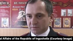 Бывший руководитель ингушского центра "Э" Тимур Хамхоев (архивное фото)