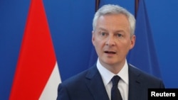 French Economy Minister Bruno Le Maire has suggested that the EU need to defend its "economic sovereignty" when it comes to the right to trade with Iran. (file photo)