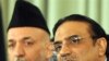 Karzai and Zardari in Islamabad in September