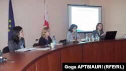 საარჩევნო კოდექსის პროექტთან დაკავშირებით შენიშვნებისა და რეკომენდაციების პრეზენტაცია გორში