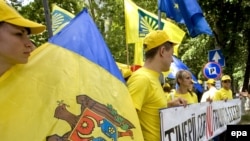 Кишиневдогу оппозициялык жүрүштөн көрүнүш, 27-июл, 2009-жыл 