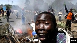 Nastavljeni sukobi na ulicama Nairobija, 3. Januar 2008.