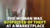 GRAB-Uzbek Police Force Woman To Strip