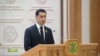 Türkmenistanyň "Altyn Aysr" telekanalyndan alanan surat.